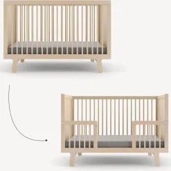 Best Bed Conversion Kit Sparrow Nat Toddler Rails|Cribs & Mattresses