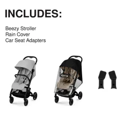 Hot Beezy 2 Compact City Stroller - Fog Grey Kids Strollers|Strollers & Trailers