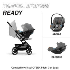 Hot Beezy 2 Compact City Stroller - Fog Grey Kids Strollers|Strollers & Trailers