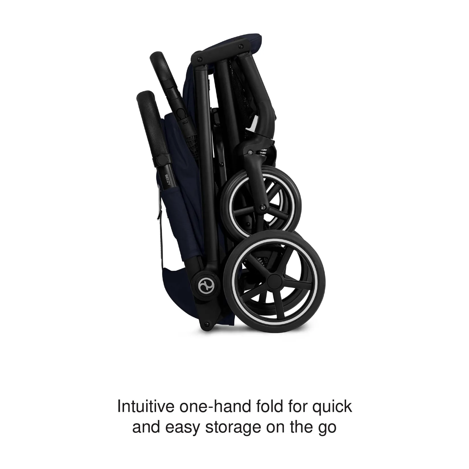 Strollers|Strollers & Trailers>Cybex Beezy 2 Compact City Stroller - Dark Blue