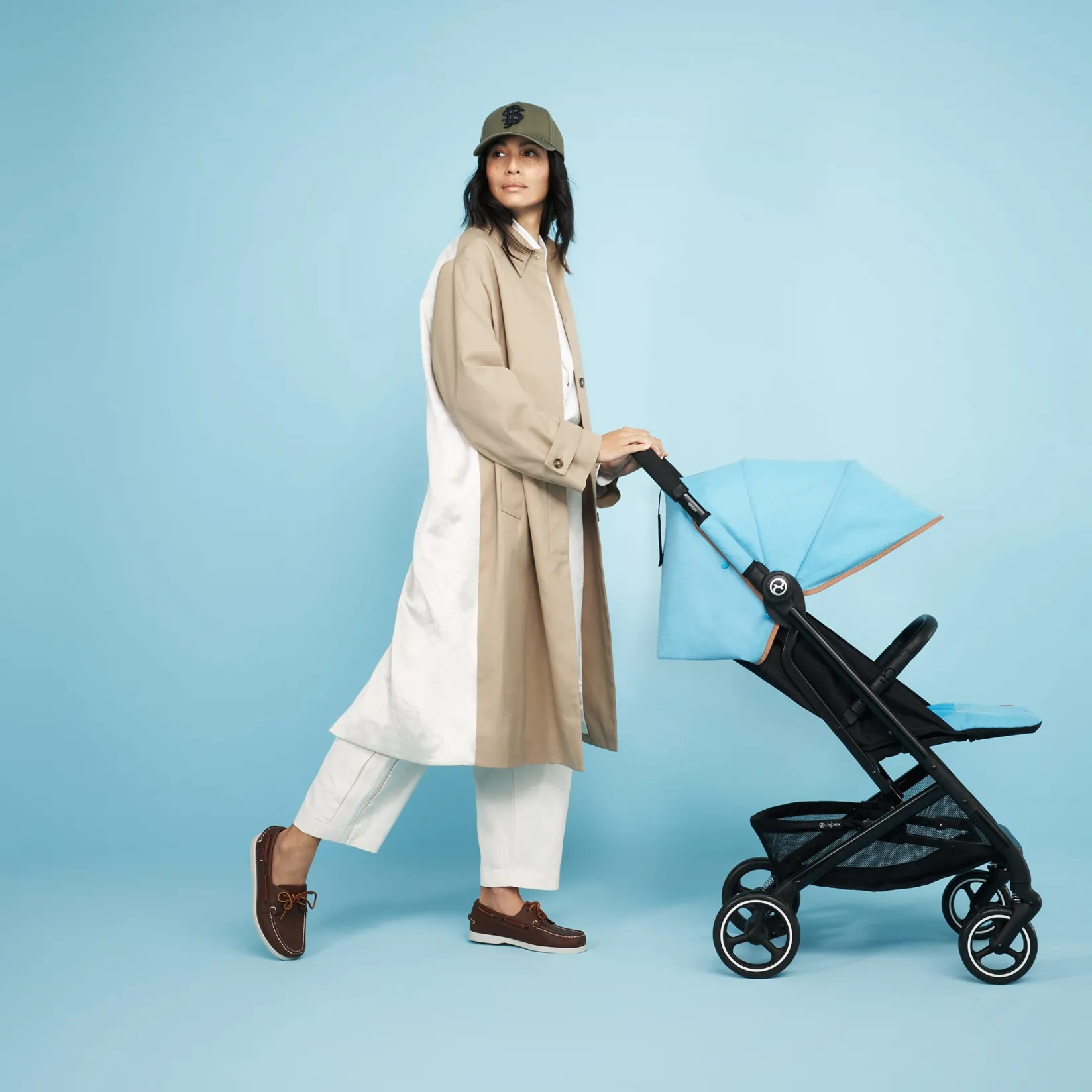 Strollers|Strollers & Trailers>Cybex Beezy 2 Compact City Stroller - Dark Blue