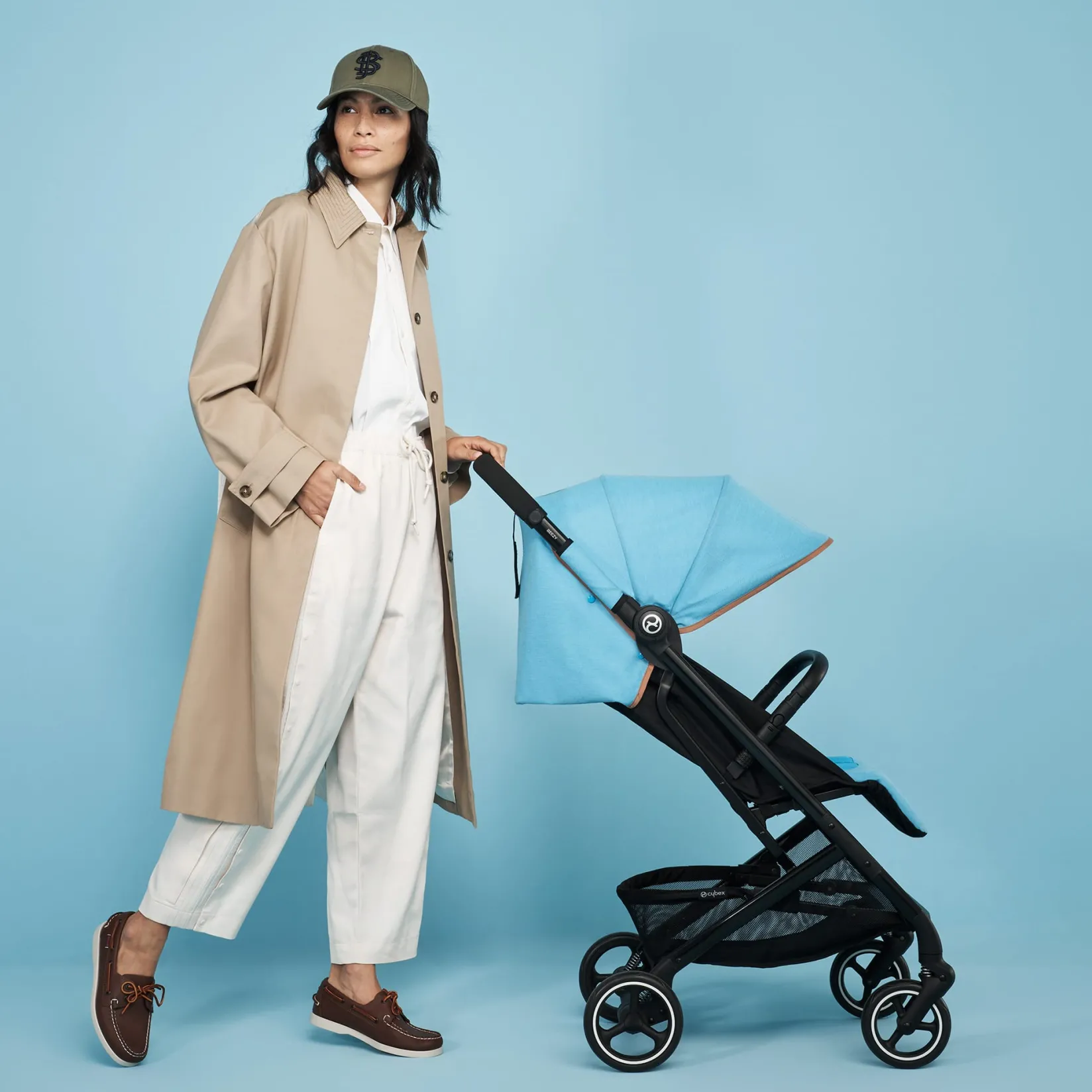 Strollers|Strollers & Trailers>Cybex Beezy 2 Compact City Stroller - Dark Blue