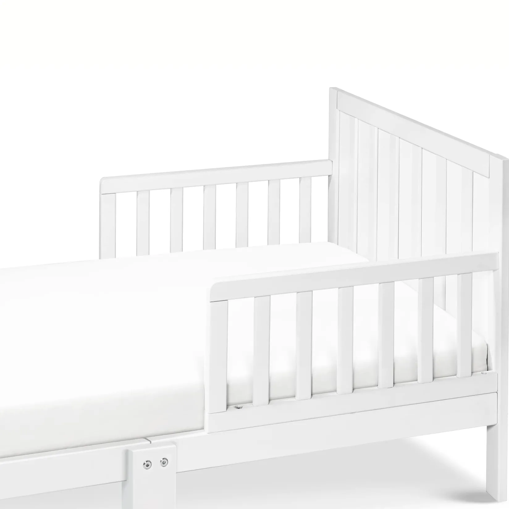 Cribs & Mattresses|Cribs & Mattresses>Carter's Benji Toddler Bed - White