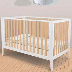 Cribs & Mattresses|Cribs & Mattresses>Pali Design Bernini Crib - White / Natural