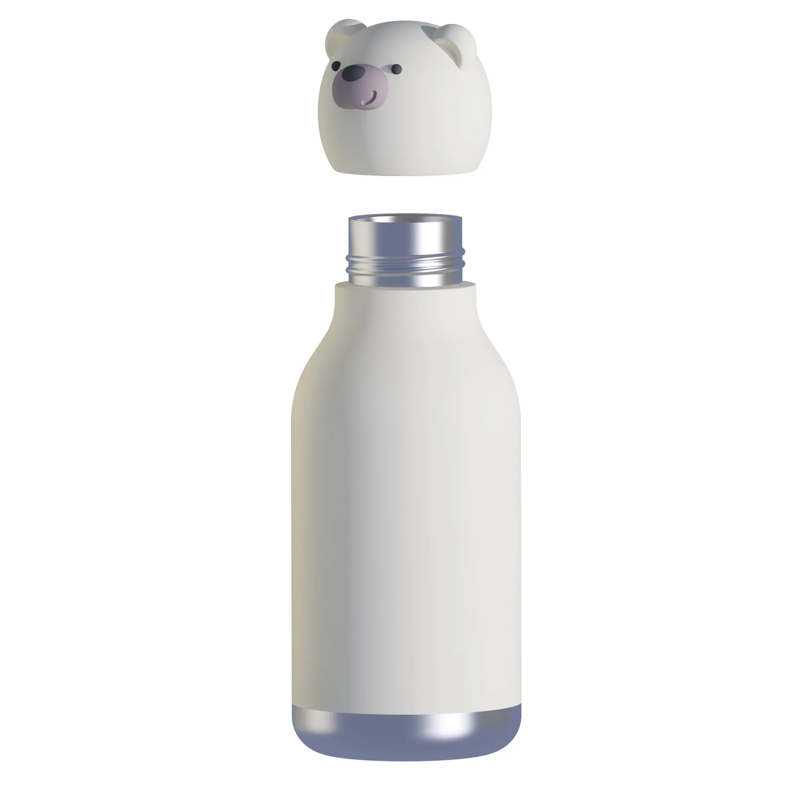 Breastfeeding|Tableware>Asobu Bestie Animal Bottle 16 oz - Polar Bear