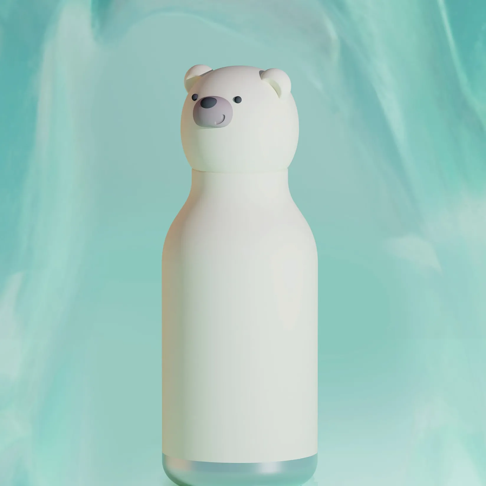 Breastfeeding|Tableware>Asobu Bestie Animal Bottle 16 oz - Polar Bear