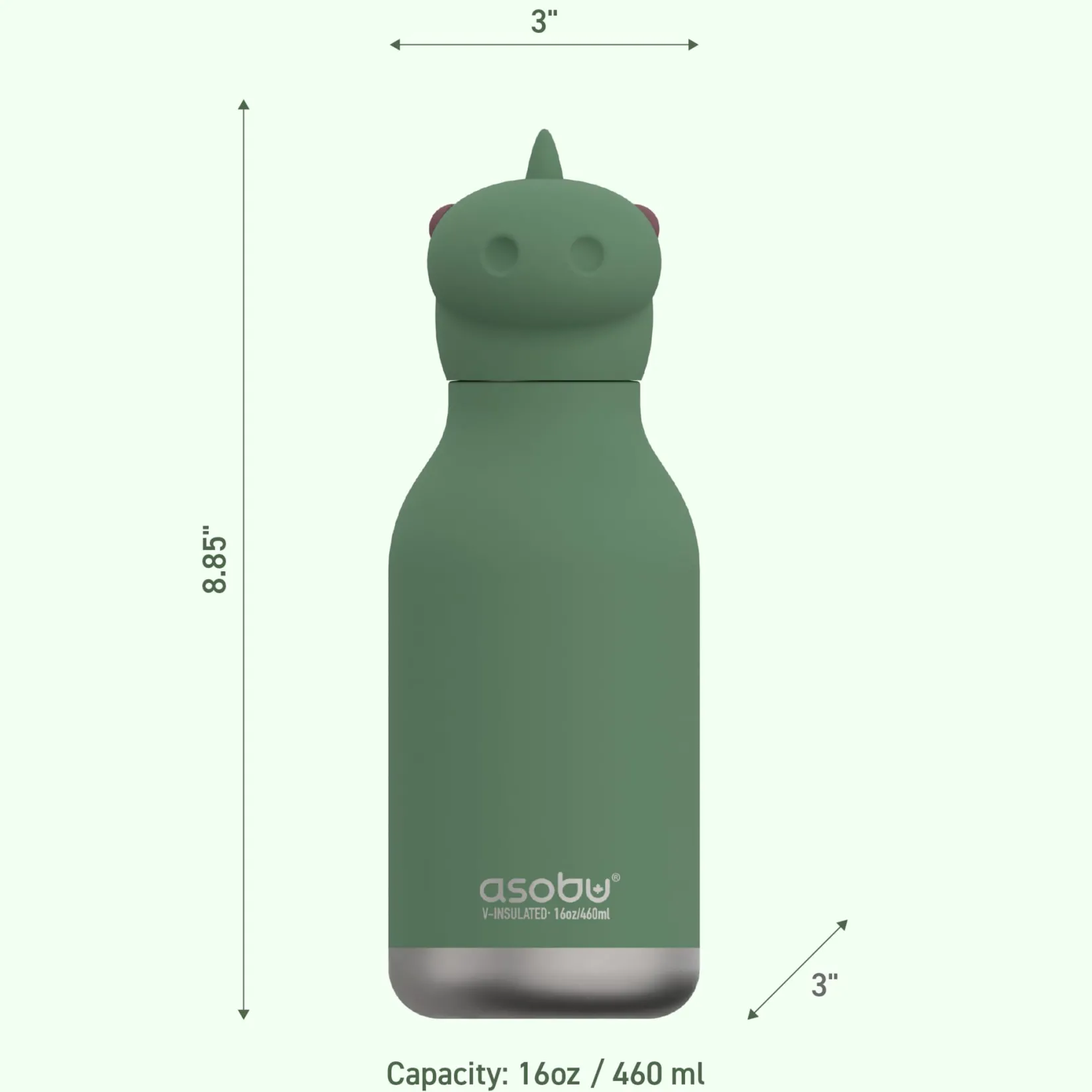 Breastfeeding|Tableware>Asobu Bestie Animal Bottle 16 oz - Seal