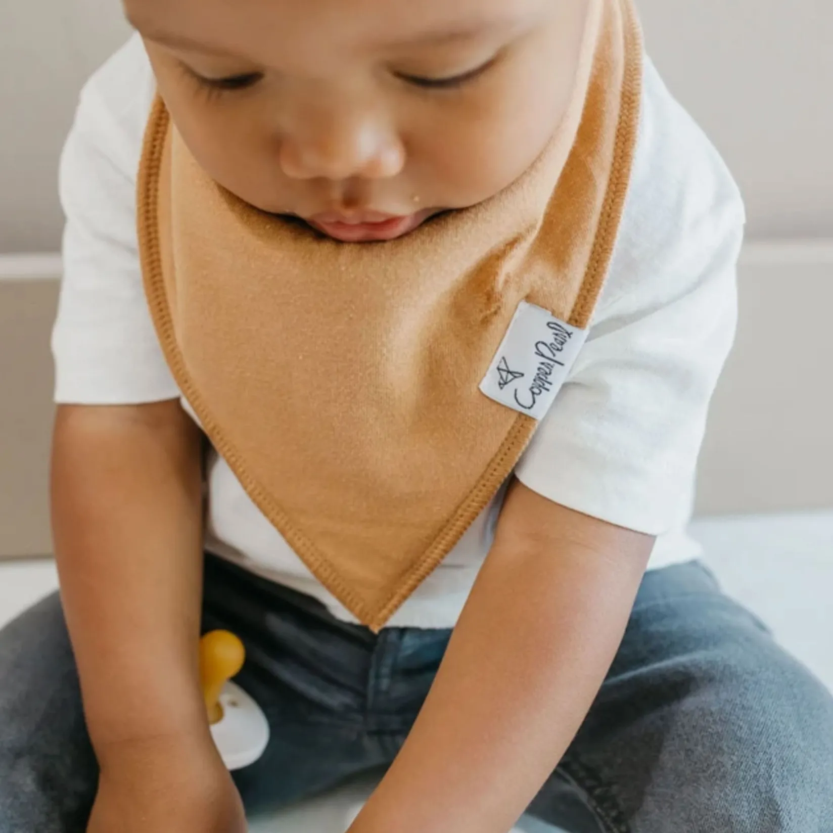 Bibs|Breastfeeding>Copper Pearl Bibs (4) - Dune