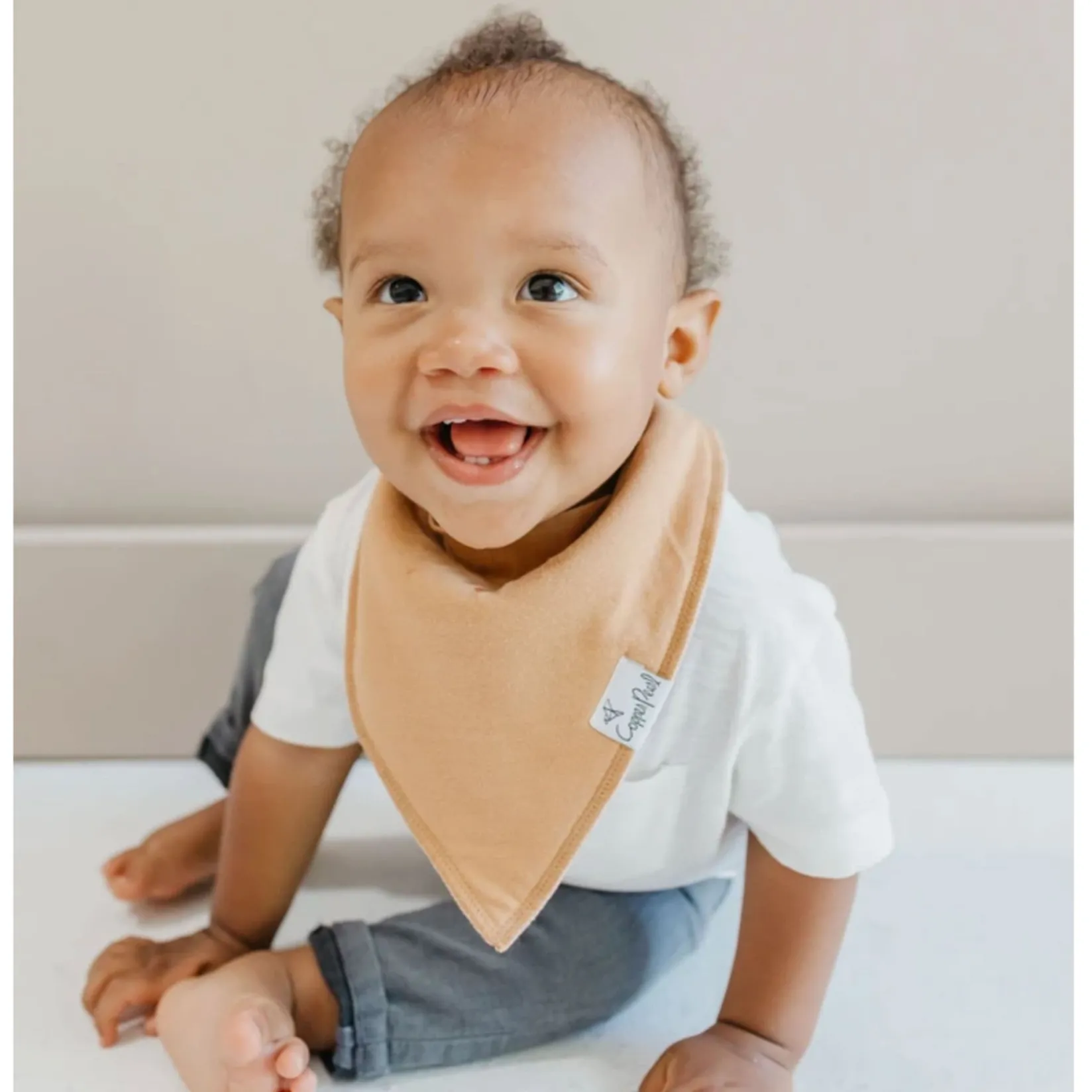 Bibs|Breastfeeding>Copper Pearl Bibs (4) - Dune