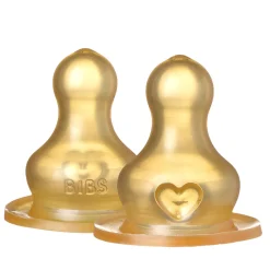 Clearance Bottle Nipple Latex (2) - Medium Flow Breastfeeding|Bottles & Nipples
