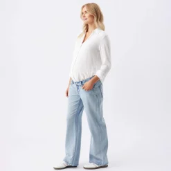 New Billie Elastic Waist Jeans Jeans & Pants