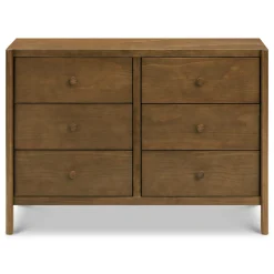 Outlet Birdie 6-Drawer Dresser - Walnut Storage Furniture