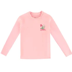 Swimsuits>Birdz Flower Uv Rashguard 2-10 Pink