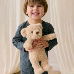 Plush Toys>Snuggle Bunnies Birthday Arthur Bear Red Strip