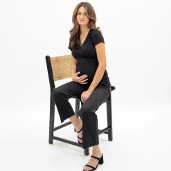 Sale Black Classic Maternity Pants Jeans & Pants