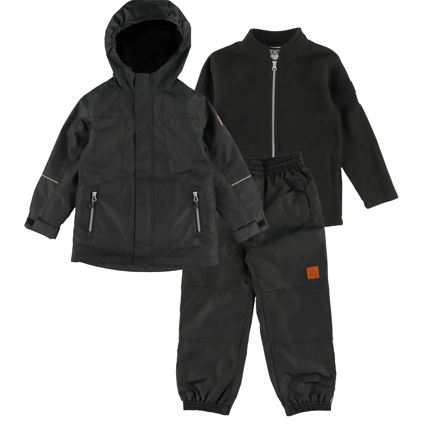 Outerwear|Outerwear>Deer Mountain 3in1 Set 7-12 Black
