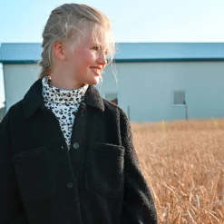 Best Romance Shacket 7-14 Kids Fleeces And Sweatshirts|Tops