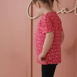 Leggings & Jeggings>Camp by Birdz Black Solid Biker Short 2-8y Noir