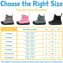 Clearance Toasty-Dry Booties Sizes 5-11 Mid-Season Boots|Mid-Season Boots