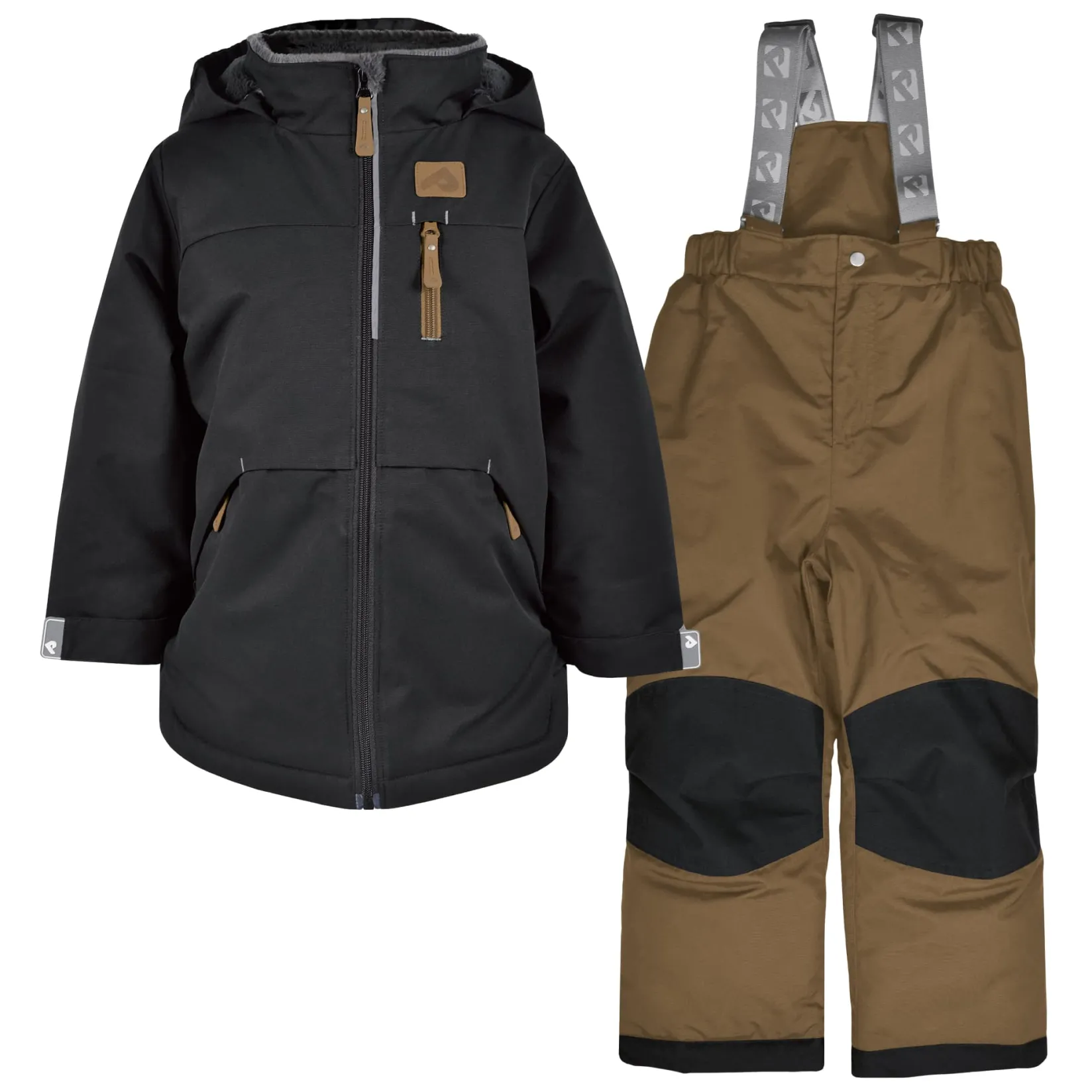 Outerwear|Snowsuits>Perlimpinpin Two-Piece Snowsuit 2-6 years Black
