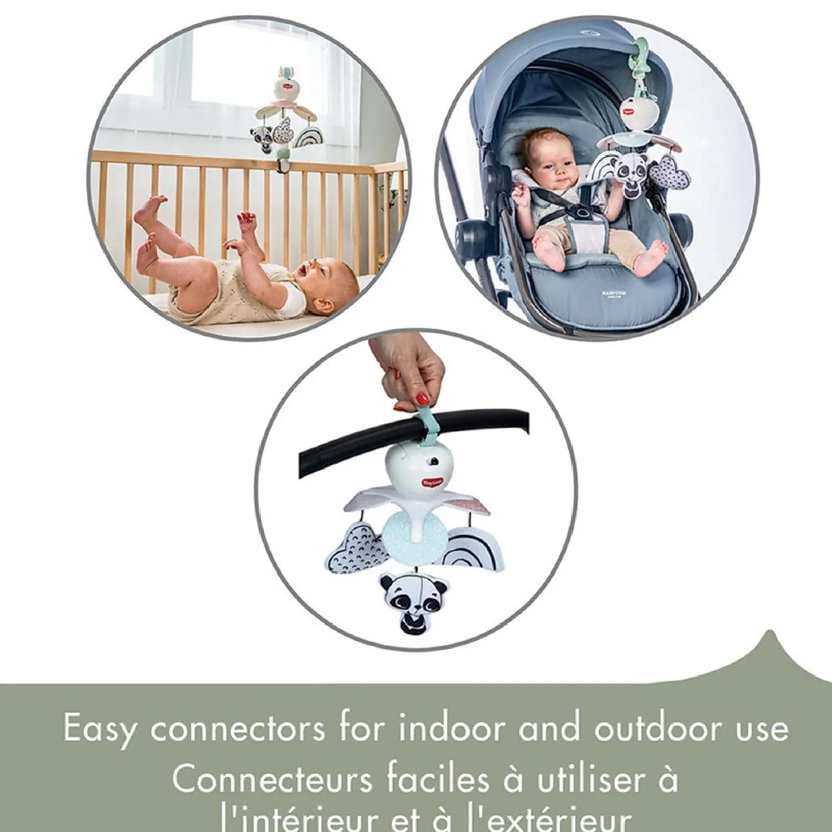 Clearance Black &White Decor Take Along Mobile Mobiles|Mobiles