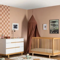 Outlet Bliss 4-In-1 Convertible Crib - Natural Cribs & Mattresses|Cribs & Mattresses