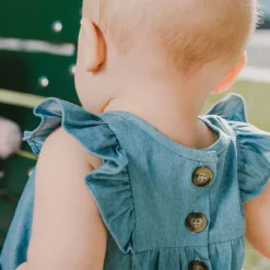 Hot Blueberry Cuddles Dress 3-24m Dresses, Skirts & Outfits