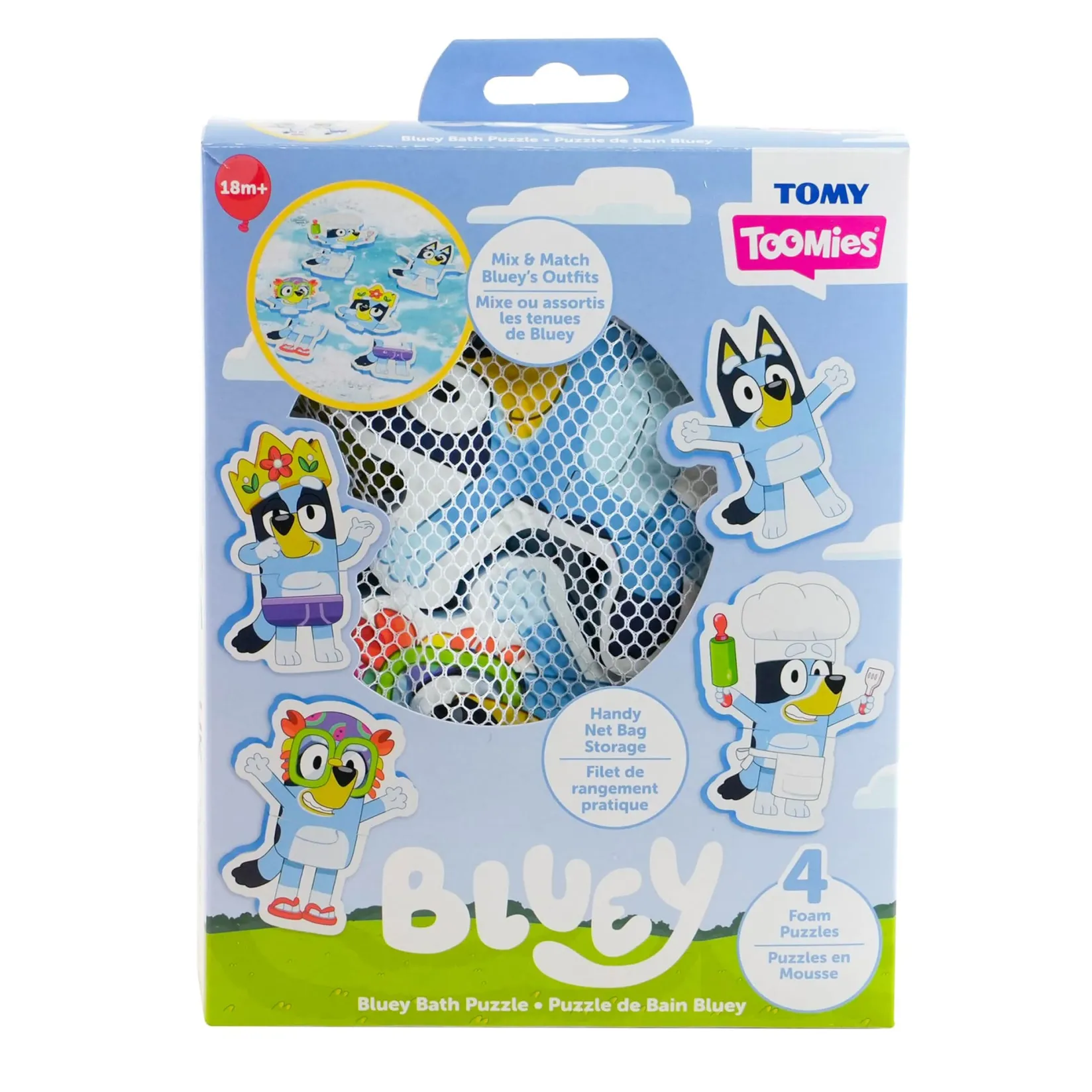 Bluey Bath Puzzle Bath Toys|Bath Accessories