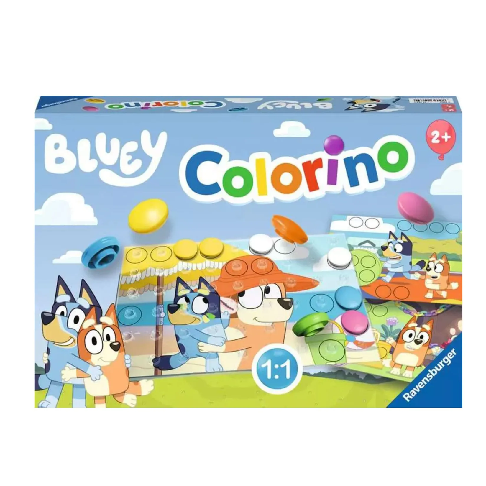 Bluey Colorino Kids Board Games