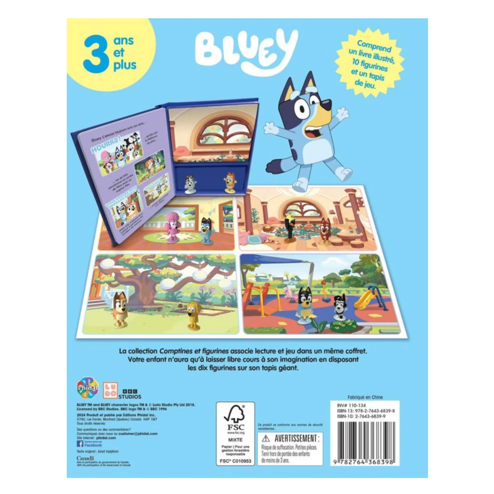 2 Years And Over>Prologue Bluey Comptine & Figurine