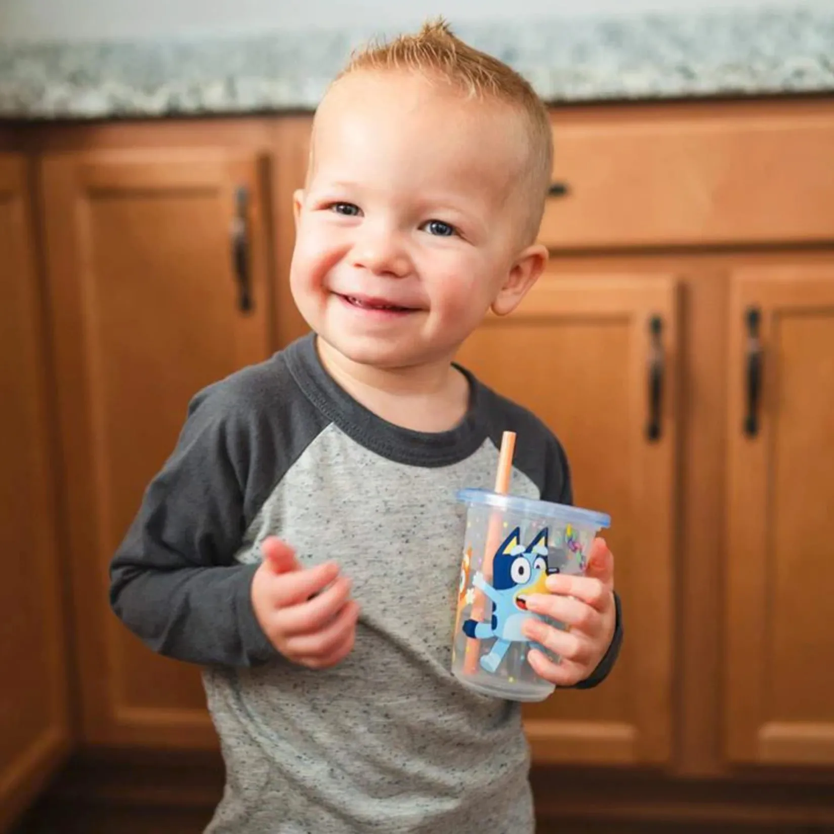 Breastfeeding|Tableware>Lamaze Bluey Take and Toss Straw Cup 4-Pack