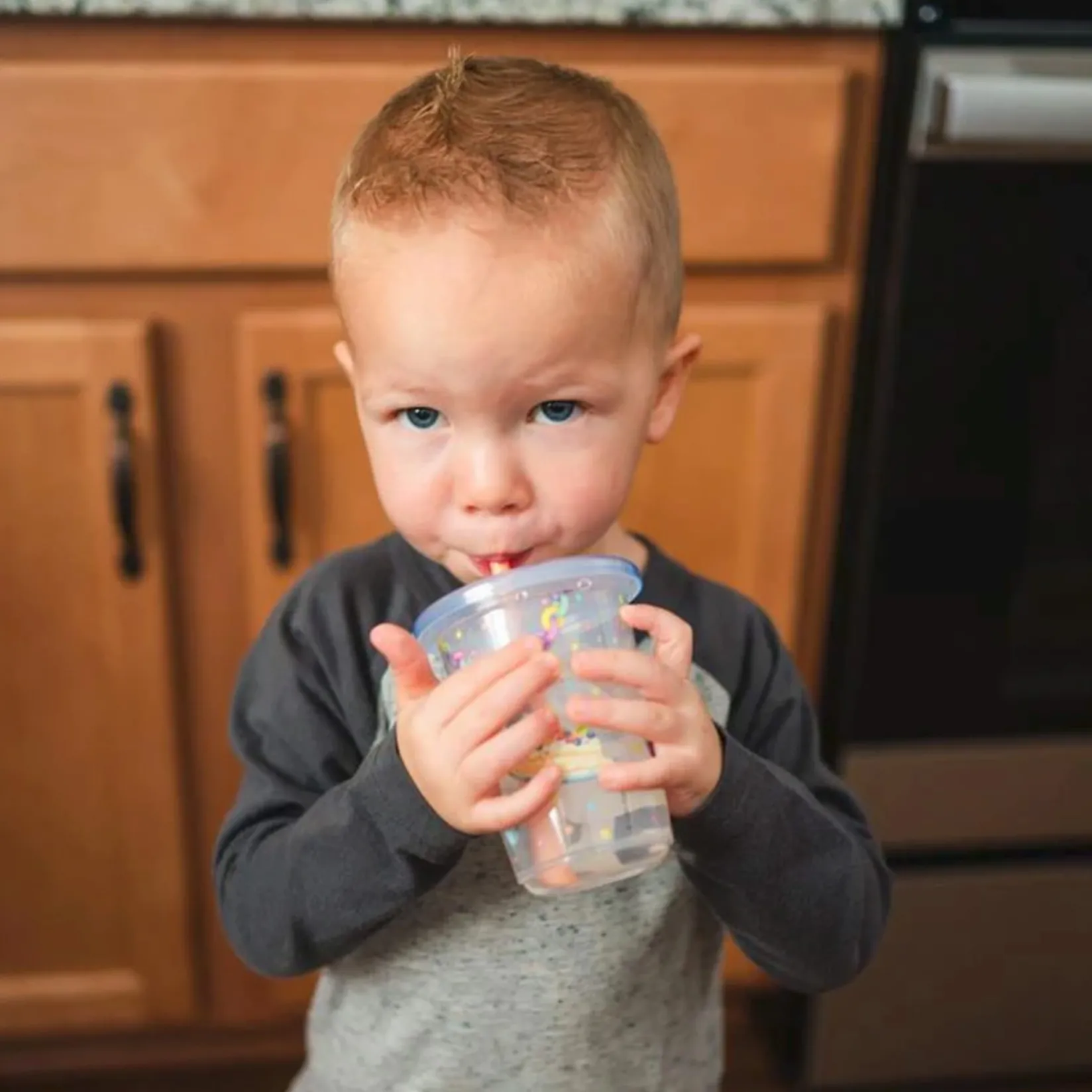 Breastfeeding|Tableware>Lamaze Bluey Take and Toss Straw Cup 4-Pack