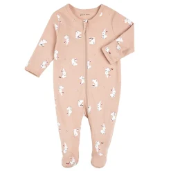 Outlet Blush Bunnies Sleeper Pajamas|Pyjamas