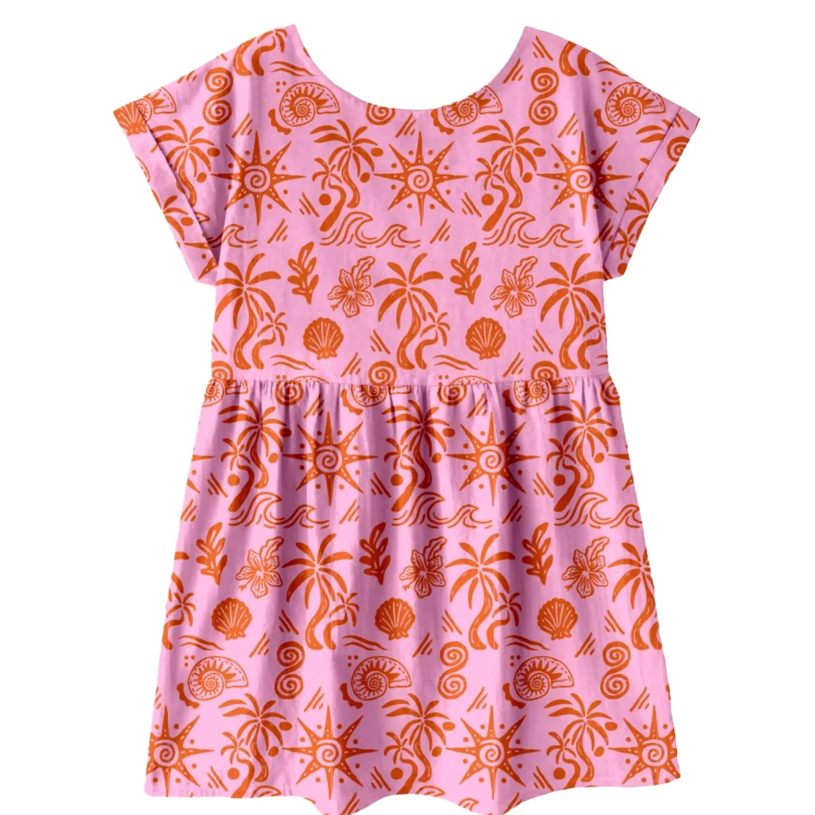 New Blush Tides Dress 2-12y Kids Dresses & Rompers