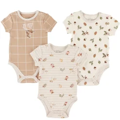 Bodysuits|Bodysuits>Bebe Confort Bodysuits (3) Autumn 0-30m Taupe
