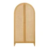 Discount Bondi Cane Armoire - Honey Storage Furniture