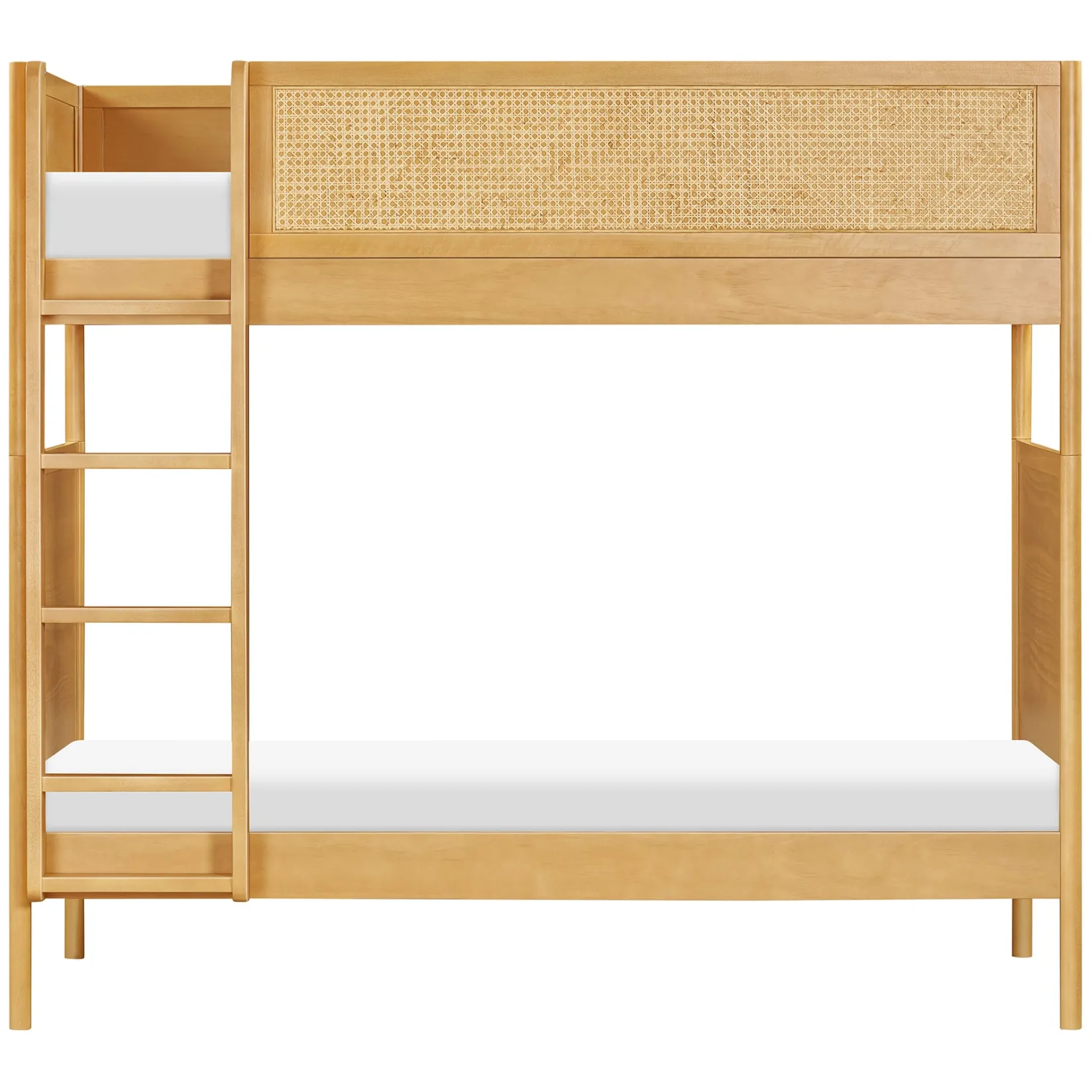 Twin, Full & Queen Beds>Babyletto Bondi Cane Convertible Bunk Bed - Honey