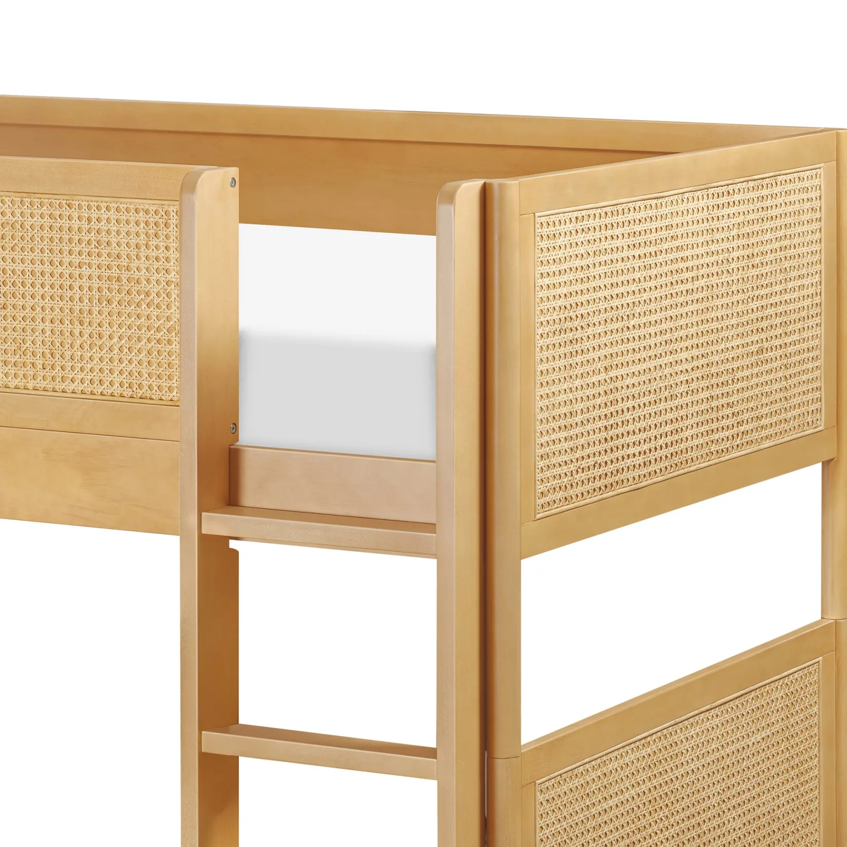 Twin, Full & Queen Beds>Babyletto Bondi Cane Convertible Bunk Bed - Honey