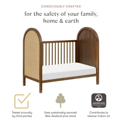 Online Bondi Cane 3-in-1 Convertible Crib with Toddler Bed Kit- Honey Cane Cribs & Mattresses|Cribs & Mattresses