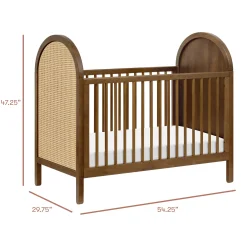 Online Bondi Cane 3-in-1 Convertible Crib with Toddler Bed Kit- Honey Cane Cribs & Mattresses|Cribs & Mattresses