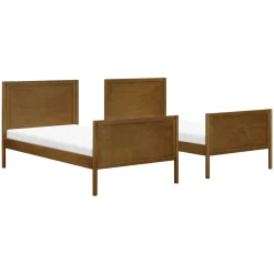 Hot Bondi Convertible Bunk Bed - Walnut Twin, Full & Queen Beds