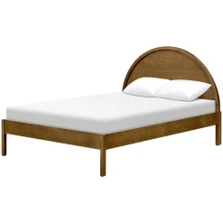 Twin, Full & Queen Beds>Babyletto Bondi Double Bed - Walnut Natural