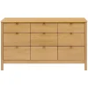 Storage Furniture>Babyletto Bondi 9-Drawer Assembled Dresser - Honey