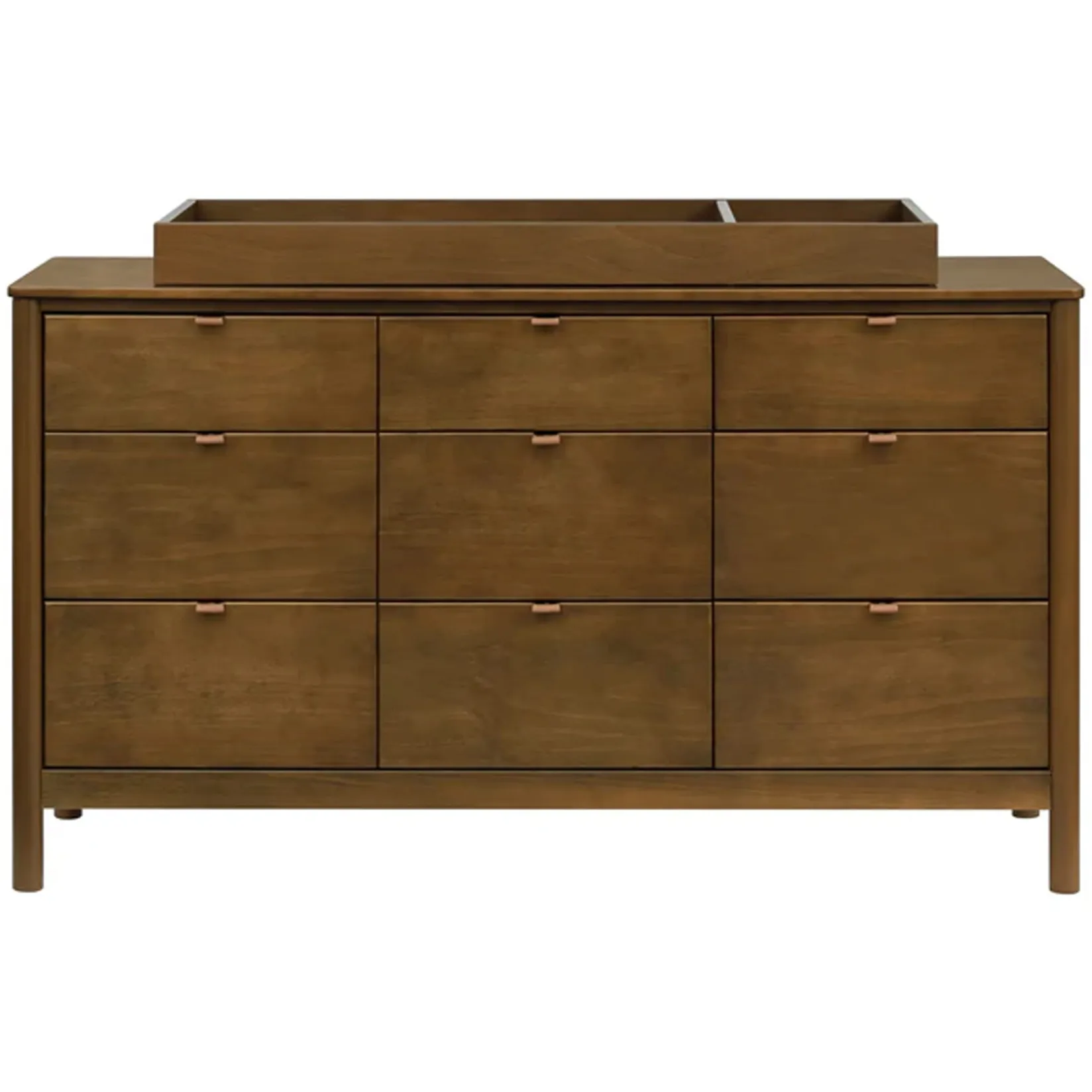 Storage Furniture>Babyletto Bondi 9-Drawer Assembled Dresser - Natural Walnut