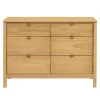 Storage Furniture>Babyletto Bondi 6-Drawer Dresser - Honey
