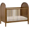 Cribs & Mattresses|Cribs & Mattresses>Babyletto Bondi 3-in-1 Convertible Crib with Toddler Bed Kit - Walnut Natural