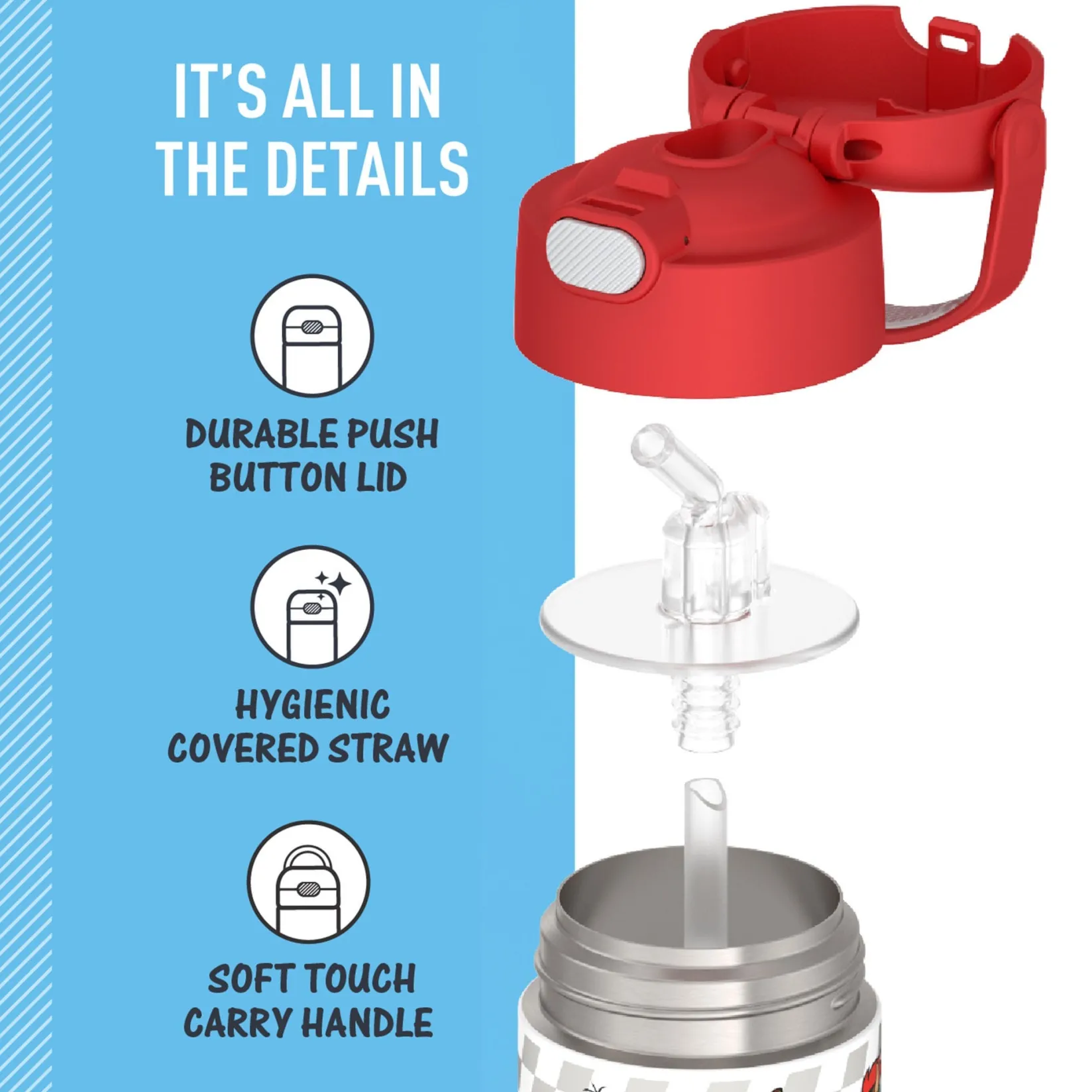 Outlet Bottle 410ml - MarioKart Kids Tableware|Bottles & Insulated Bottles