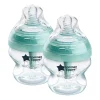 Bottles & Nipples|Breastfeeding>Tommee Tippee Bottles (2) 5oz AAC