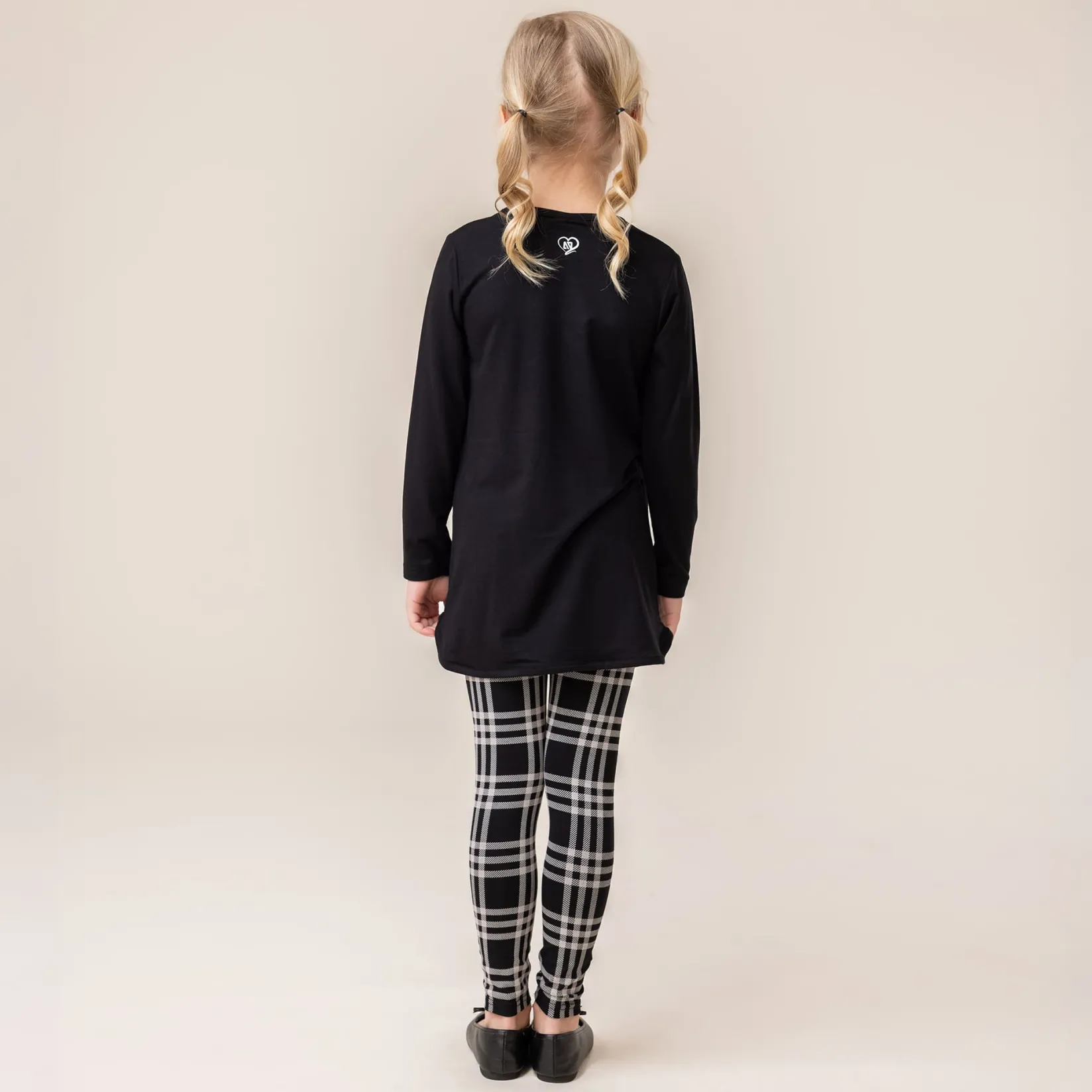 Tops>Nano Bow Handbag Tunic 2-12 Black