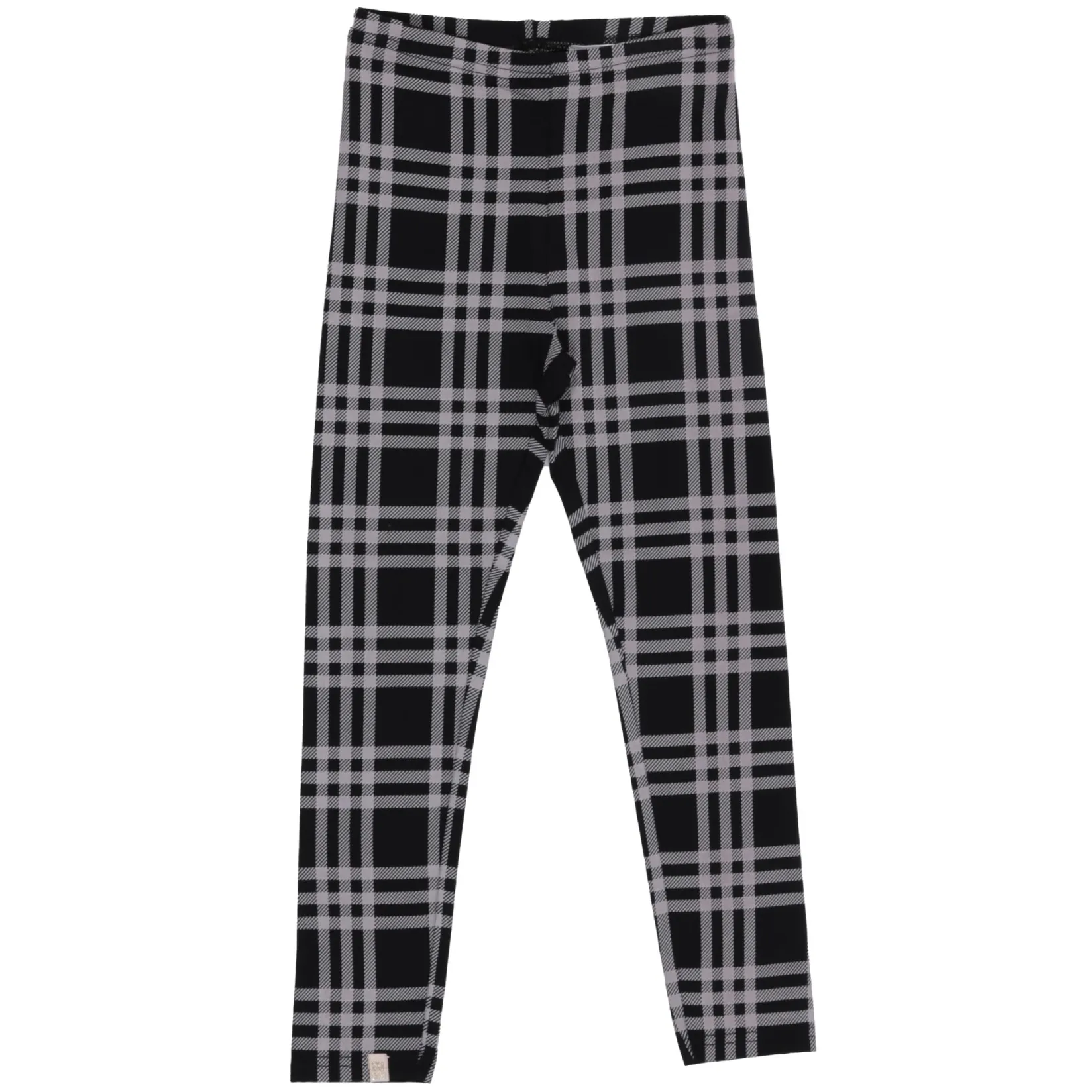 Leggings & Jeggings>Nano Bow Plaid Legging 2-12 Black